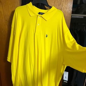 US Polo Assn. Yellow Polo